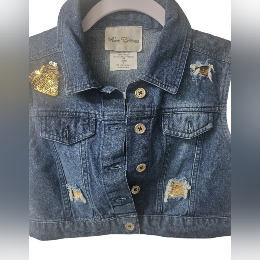 Jean vest kids